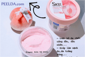 tay-da-chet-body-dao-peach-clear-body-scrub Đánh giá tẩy da chết body đào Peach Clear Body Scrub.