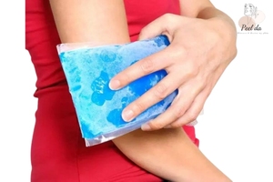 Chườm lạnh cách trị bỏng tại nhà