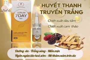 Huyết thanh truyền trắng 7 Day Olic có tốt không