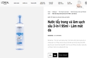 Phân Biệt Nước Tẩy Trang Loreal Thật Giả