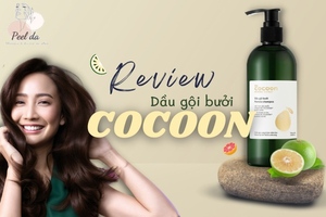 Review Dầu Gội Bưởi Cocoon Giảm Xơ Rối và Rụng Tóc