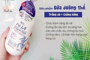 Review sữa dưỡng thể Hatomugi