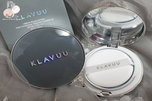 Thiết kế của phấn nước Klavuu xám cực kỳ sang-xịn-mịn
