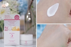 Review kem dưỡng Senka ban đêm
