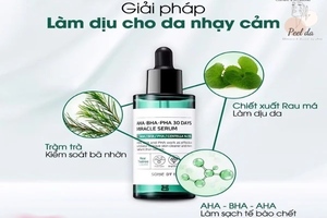 Some By Mi AHA-BHA-PHA 30 Days là giải pháp cho làn da nhạy cảm
