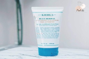 Sửa rửa mặt có chứa BHA Kiehl’s Gel Blue Herbal Blemish