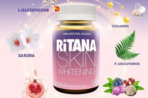 Viên uống RiTANA có nhiều tinh chất dưỡng trắng