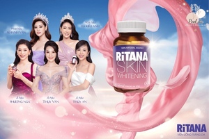 review viên uống trắng da Ritana 1