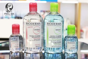 review tẩy trang bioderma xanh
