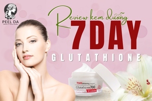 Review Kem Dưỡng 7day Glutathione Trắng Không Tì Vết