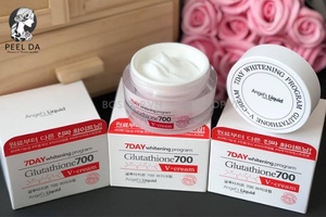 review kem dưỡng 7day glutathione
