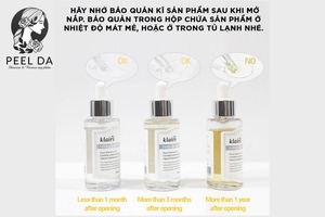 Cần chú ý bảo quản serum