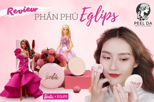 Review Phấn Phủ Eglips Barbie Kiềm Dầu Hiệu Quả