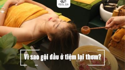 Vì sao gội đầu ở tiệm lại thơm?
